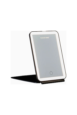 Cloud Nine Vanity Makyaj Aynası, 3 Led Işık Ayarı, Şarj Edilebilir Ve Seyahat Dostu Makyaj Aynaları Siyah