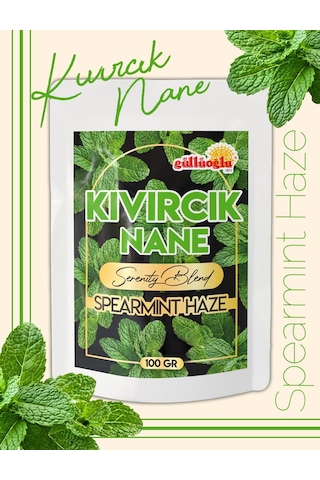 Güllüoğlu Kıvırcık Nane Çayı Spearmint Tea 100 Gr.