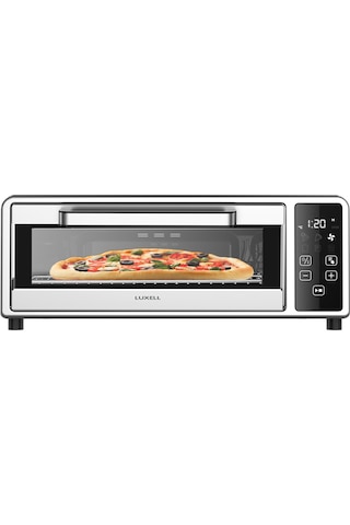 Luxell LXPO-01 1700 W Dijital Hava Fritözü Mini Pizza Fırını