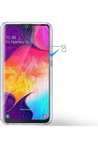 Galaxy A02 Kılıf Zore Enjoy Kapak Renksiz