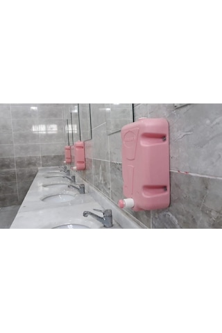Tuncel Teknik 5kg Sıvı Sabunluk Özel Üretim Pembe