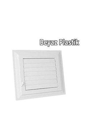 Panjurmen Plastik Panjur Banyo Wc Menfezi 30x30 Cm