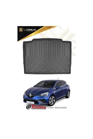 Rizline Renault Clio 5 2019 Sonrası 3D Bagaj Havuzu