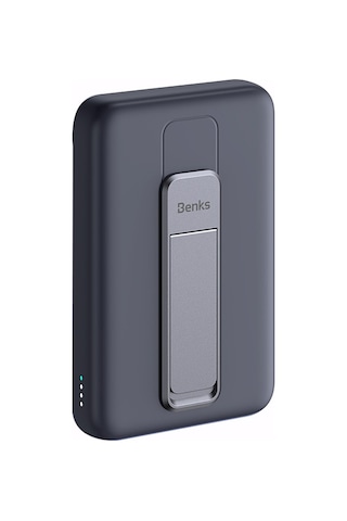 Magsafe Mıknatıslı Wireless Powerbank Benks MP08 (Havayolu Protokollerine Uygun) 10.000mAh Kapasite Siyah