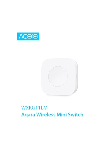 Reedark Aqara Wxkg11lm Beyaz Zigbee Akıllı Kablosuz Anahtar - Akıllı Cihaz Kontrolü, Zil, Kumanda Gateway Gereklidir