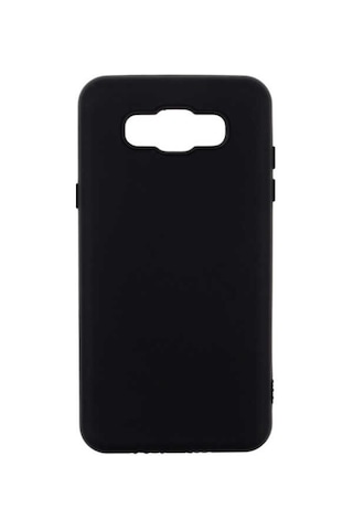 Samsung Galaxy Uyumlu J7 2016 Kılıf Biye Yumuşak Silikon Case Siyah