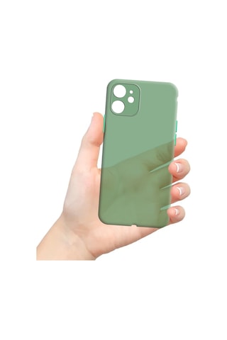 Apple Uyumlu iPhone 11 Uyumlu Ultra İnce Zar Telefon Kılıfı -
