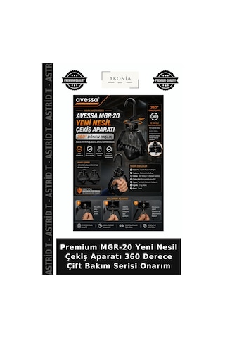 Premium Mgr-20 Yeni Nesil Çekiş Aparatı 360 Derece Çift Bakım Serisi Onarım