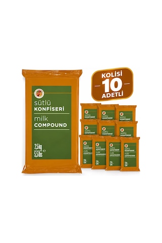 Altınmarka Sütlü Konfiseri 2,5 Kg X 10 Adet