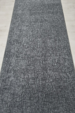 Lüle Halı Düz Renk Kaymaz Taban Yolluk Halı Bnynantrasit1