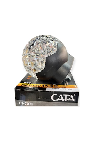 Cata Ct 7072 Işıltı 15w Led Aplik Dış Mekan 3200k Gün Işığı Gün Işığı