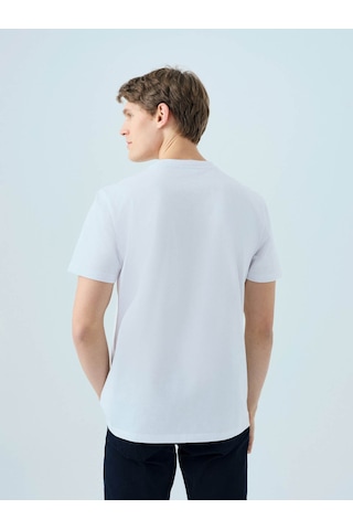 Loft Beyaz Erkek T-shirt Lf2039570 Beyaz