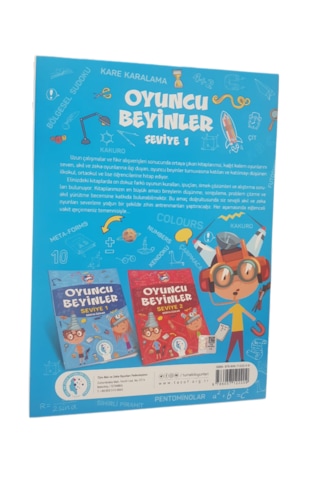 Tazof Oyuncu Beyinler Seviye 1-2 2 Kitap Bir Arada