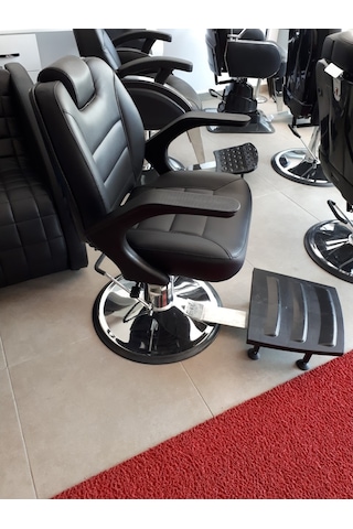 Hidrolik Ayaklıklı Berber Koltuğu
