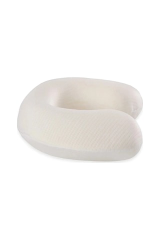 Autofresh Seyahat Yastığı Visco Ortopedik Boyun Yastığı Yumuşak Araç Boyunluğu