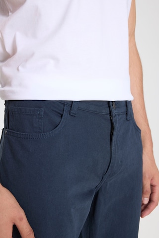 George Henry Pamuklu Slim Fit Dar Kesim 5 Cepli Esnek Chino Pantolon Lacivert