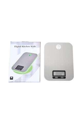 Dancemonkey Zd10 Dokunmatik Dijital Mutfak Ölçüm Cihazı 5kg - 1gr, Küçük Ve Pratik Gri
