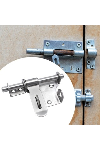 Besthome1 Suntek Kayar Kapı Mandalı Cıvata - 16cm, Yüksek Mukavemetli Donanım 16cm