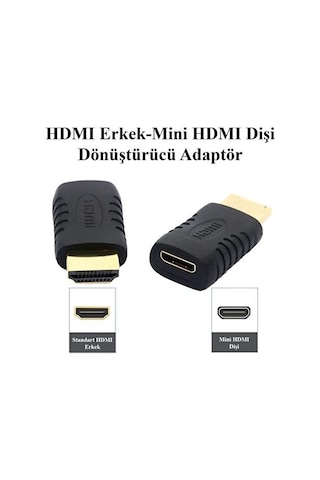 Mini Hdmi Dişi Hdmi Erkek Çevirici Erkek Hdmi Mini Hdmi Dişi