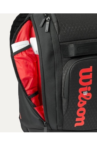 Wilson Tenis Sırt Çantası Clash V3 Backpack Black/ınfrared / Wr8037901001