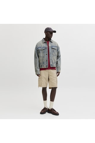Jack & Jones Erkek Rahat Kesim Sort - Cole - 12291369 Crockery