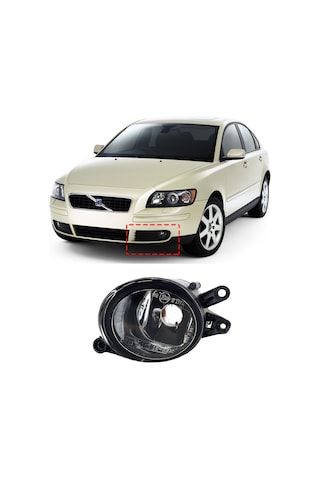 Volvo S40 Sol Sis Farı 2005 2006 2007 Sıfır Yedek Parça