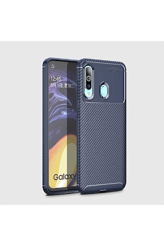 Rba Aksesuar Galaxy Uyumlu A20s Kılıf Rba Negro Silikon Kapak - Kahverengi Kahverengi