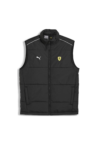 Puma Ferrari Race Mt7 Vest Erkek Ceket-siyah