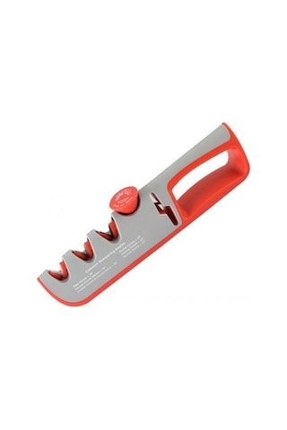 Ccgloball 4-ın-1 Çok Fonksiyonlu Bileme Aleti Gri Kırmızı Kırmızı