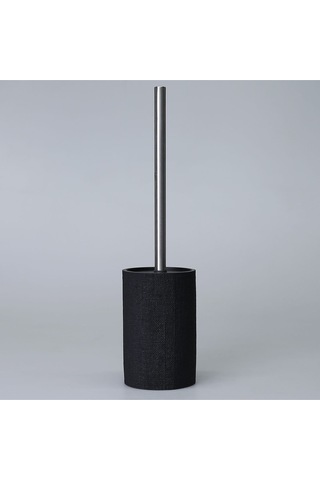 Linen Çöp Kovası Siyah