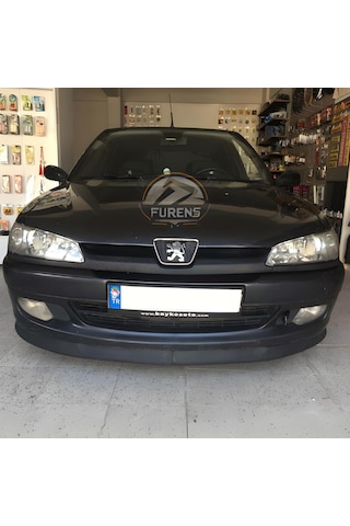 Peugeot 306 1993-2002 Uyumlu H Lip Esnek Ön Lip 2 Parça Karlık Ön Ek Tampon Altı Dill
