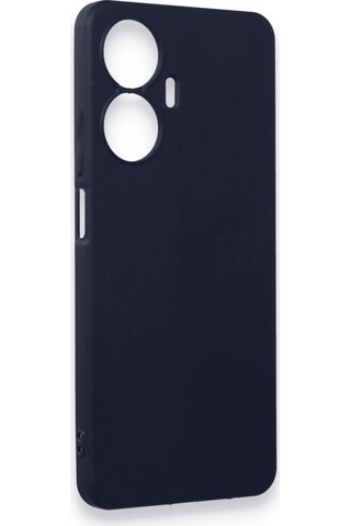 Newface Realme C55 Kılıf First Silikon Semeglbl - 16 - Lacivert