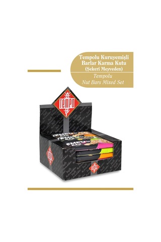 Tempolu Bar Karma Kutu X 12 Adet 3 Çeşit