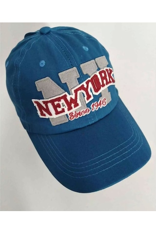 Bay Şapkacı Erkek Newyork Nakışlı Kep 7054 Siyah