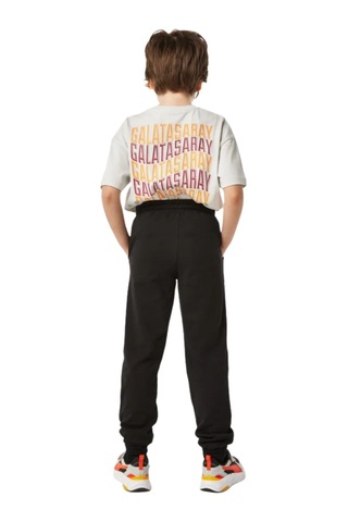 Gsstore Galatasaray Lisanslı Çocuk Siyah Eşofman Altı