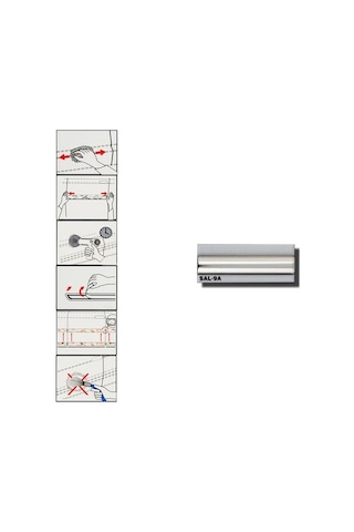 Carub Çıta SAL 9A 12 MM x 100 Mt Krom BR1500501