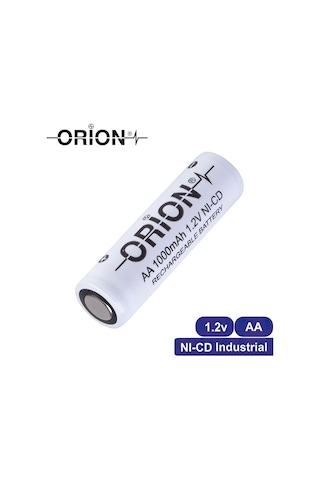 Orion 1.2 V Ni-Cd AA 1000mAh Şarj Edilebilir Kalem Pil