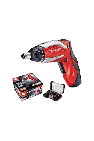 Einhell TE-SD 3.6 Li Kit Şarjlı Vidalama + 32 Bits Uç - Plastik Kutu - 4513495