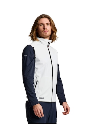 Slam Slam Act Softshell Vest Erkek Bej Yelek W03 Beyaz