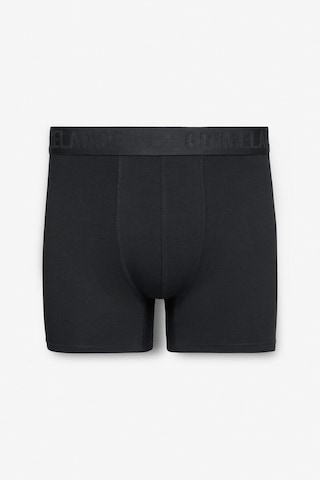 PETRUS Erkek 3'lü Paket Pamuklu Likralı Esnek Kumaş Siyah Boxer