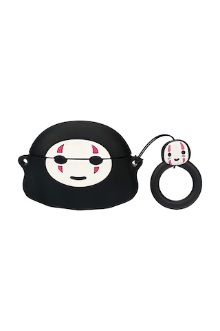 E2M Apple Uyumlu AirPods Pro Kılıf Hayalet Siyah