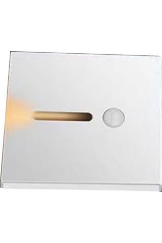 Led Hareket Sensörlü Gece Lambası Abs Küçük Led İndüksiyon Lambası Yatak Başı Koridor Koridor Beyaz Diğer