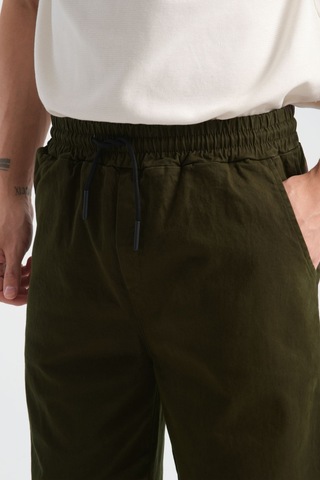 Redline Calmfit Erkek Baggy Kalın Beli Lastikli Pantolon Yeşil