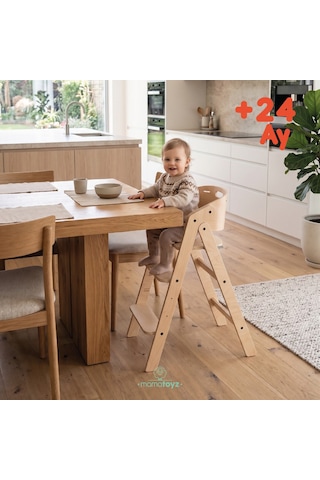 Mamatoyz My Chair OnlyChair NATURAL Mama Sandalyesi Sadece Sandalye Natural