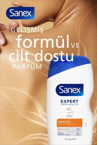Sanex Expert Sensitive Hassas Ciltler İçin Duş Jeli 400 ML