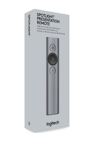 Logıtech 910-004861 Spotlight Wireless Presenter Sunum Cihazı Gri 1923