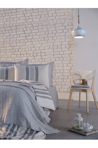 Special Çeyiz Seti Çift Kişilik - Gri