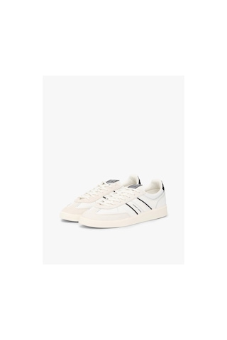 Tommy Hilfiger The Greenwich Edge Karışık Dokulu Erkek Beyaz Sneaker Em0em016720k9 Beyaz