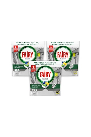 Fairy Platinum Kapsül 30 Lu Limon Kokulu X 3 Adet