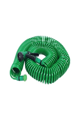 30 Metre Spiral Hortum + 4 Fonksiyonlu Özel Sulama Tabancası 5306